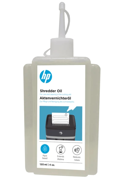 בקבוק שמן HP  למגרסה 120 מ"ל - 17500230