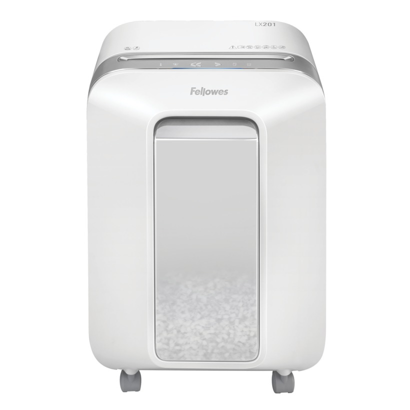 מגרסת נייר Fellowes Powershred LX201-W - צבע לבן