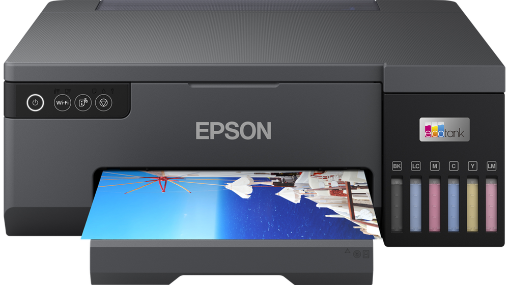 מדפסת הזרקת דיו Epson EcoTank L8050 אפסון