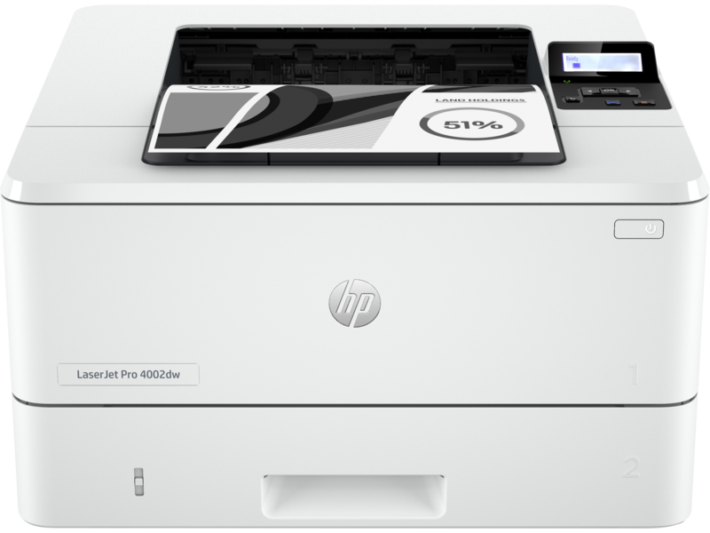 מדפסת לייזר HP LaserJet Pro 4002dw 2Z606F