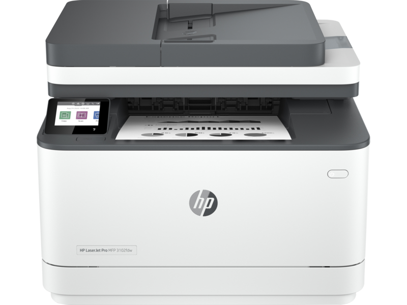 מדפסת לייזר HP LaserJet Pro MFP 3102fdw 3g630f