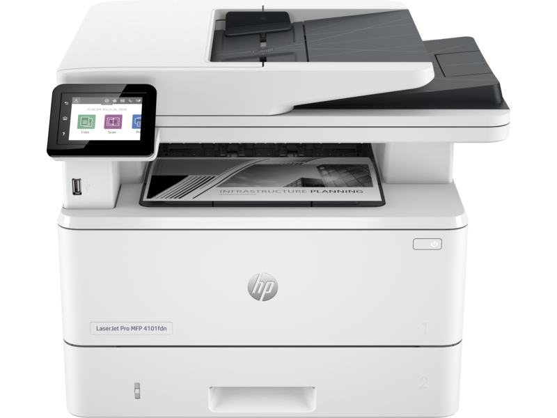 מדפסת לייזר משולבת HP LaserJet Pro MFP 4102fdw
