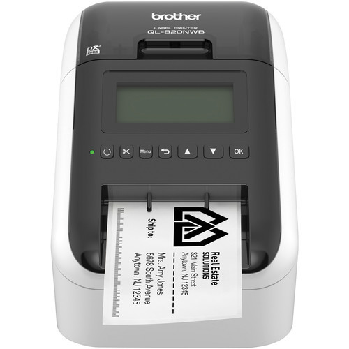 מדפסת מדבקות Brother QL-820NWB