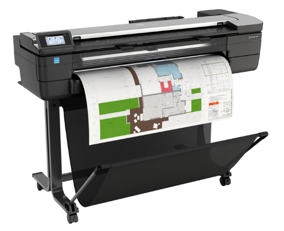 מדפסת משולבת HP DesignJet T830 של 36 אינץ' (F9A30D)