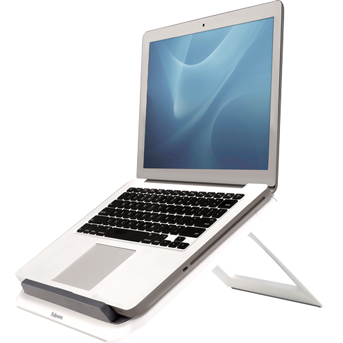 מעמד למחשב נייד לבן Fellowes I-Spire Series Laptop Quick Lift