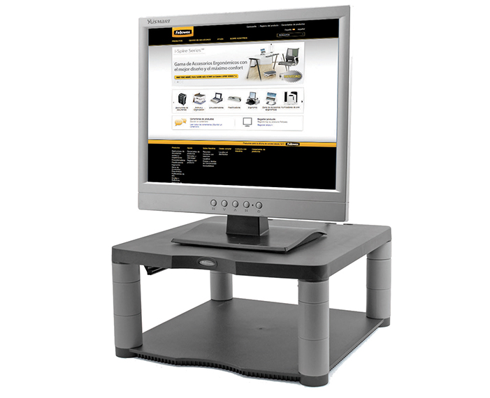 מעמד למסך מחשב Premium Monitor Riser Graphite