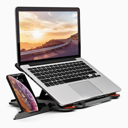 מעמד שולחני מעוצב Laptop Stand למחשב נייד BLAUPUNKT
