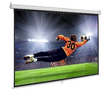 מסך הקרנה ידני לתליה על קיר 2.75' מ' innova BCPWLS98M אינובה