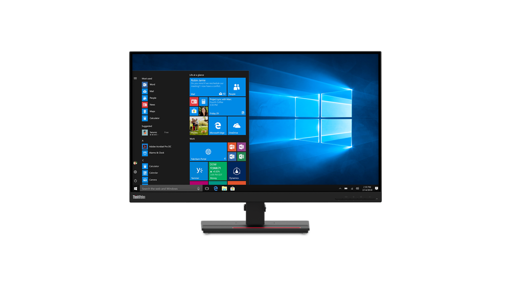 מסך מחשב 27" Lenovo 62B1GAT2IS