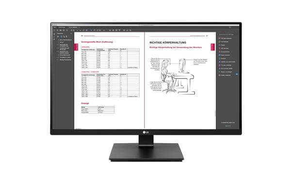 מסך מחשב 27" LG 27BN65Q-B