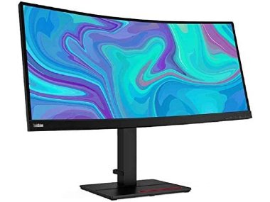 מסך מחשב קעור 34" Lenovo ThinkVision T34w-20 61F3GAT1IS
