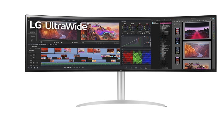 מסך מחשב ‏49 ‏אינטש LG UltraWide 49WQ95C-W QHD