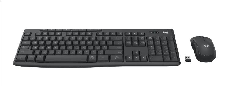 מקלדת ועכבר אלחוטי Logitech MK370