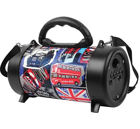 רמקול בלוטוס נייד מיני בזוקה Raznik R582 + פנס + רדיו FM