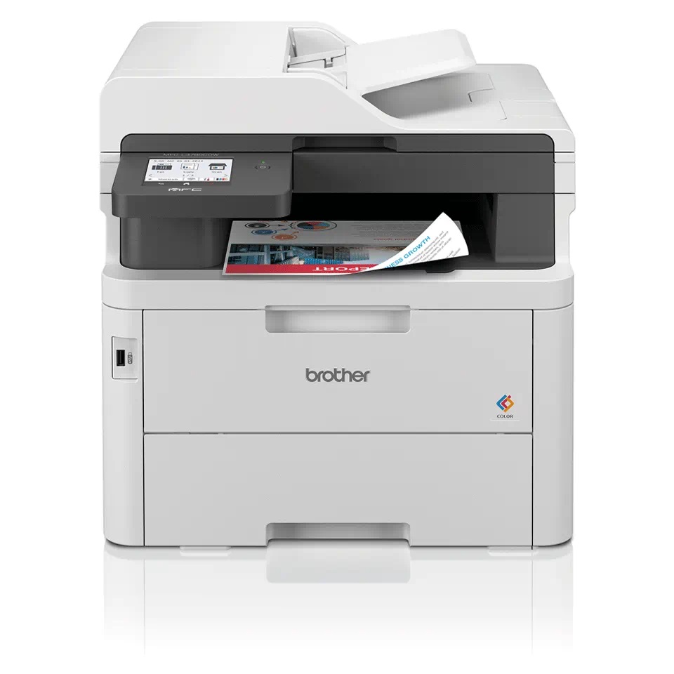 מדפסת לייזר משולבת צבעונית Brother MFC-L3760CDW 