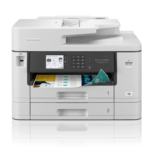מדפסת ‏הזרקת דיו ‏משולבת Brother MFCJ5740DW A3
