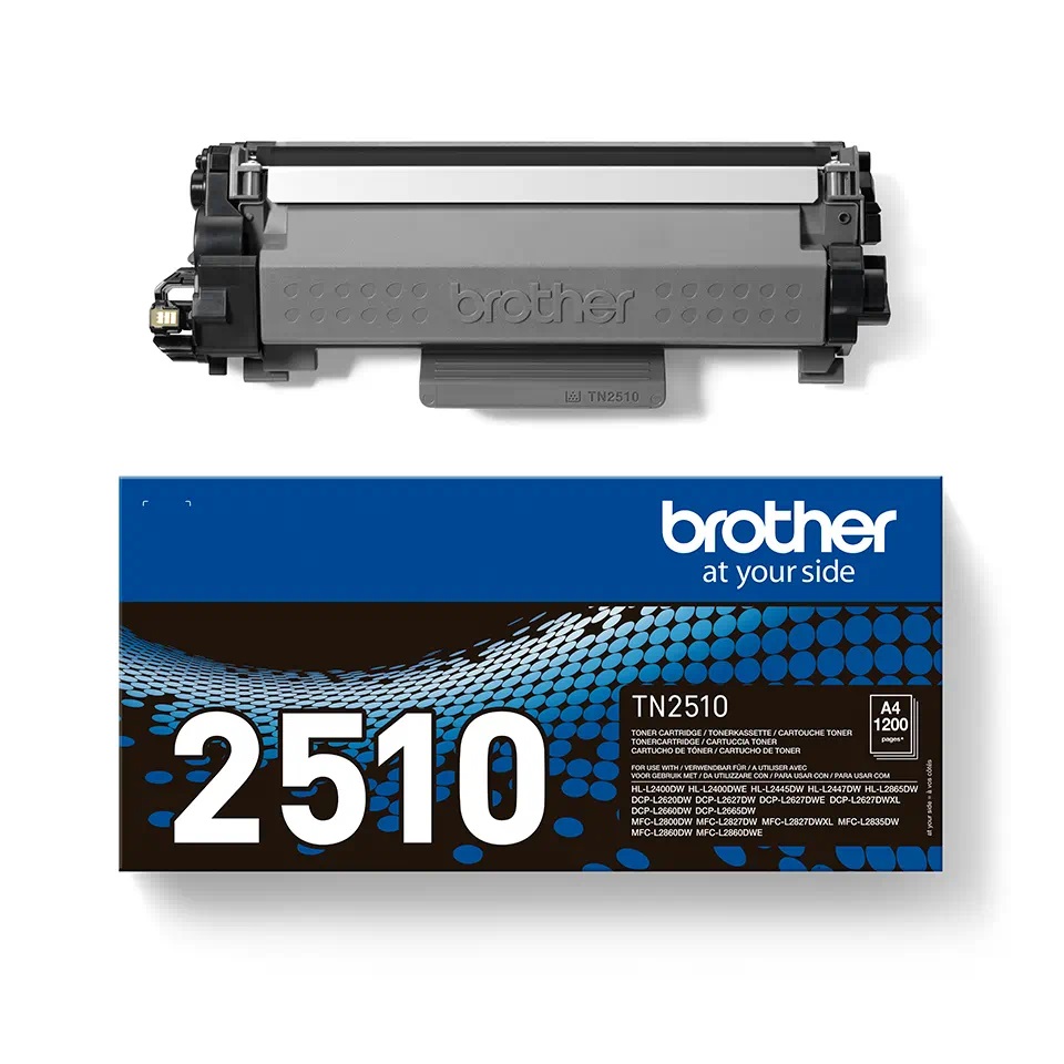 טונר שחור מקורי Brother TN2510 (1,200 דפים)