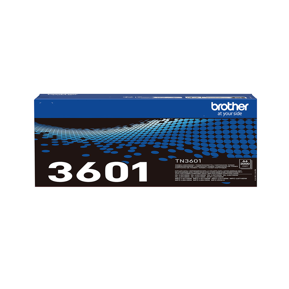 טונר שחור מקורי Brother TN3601 (3,000 דפים)