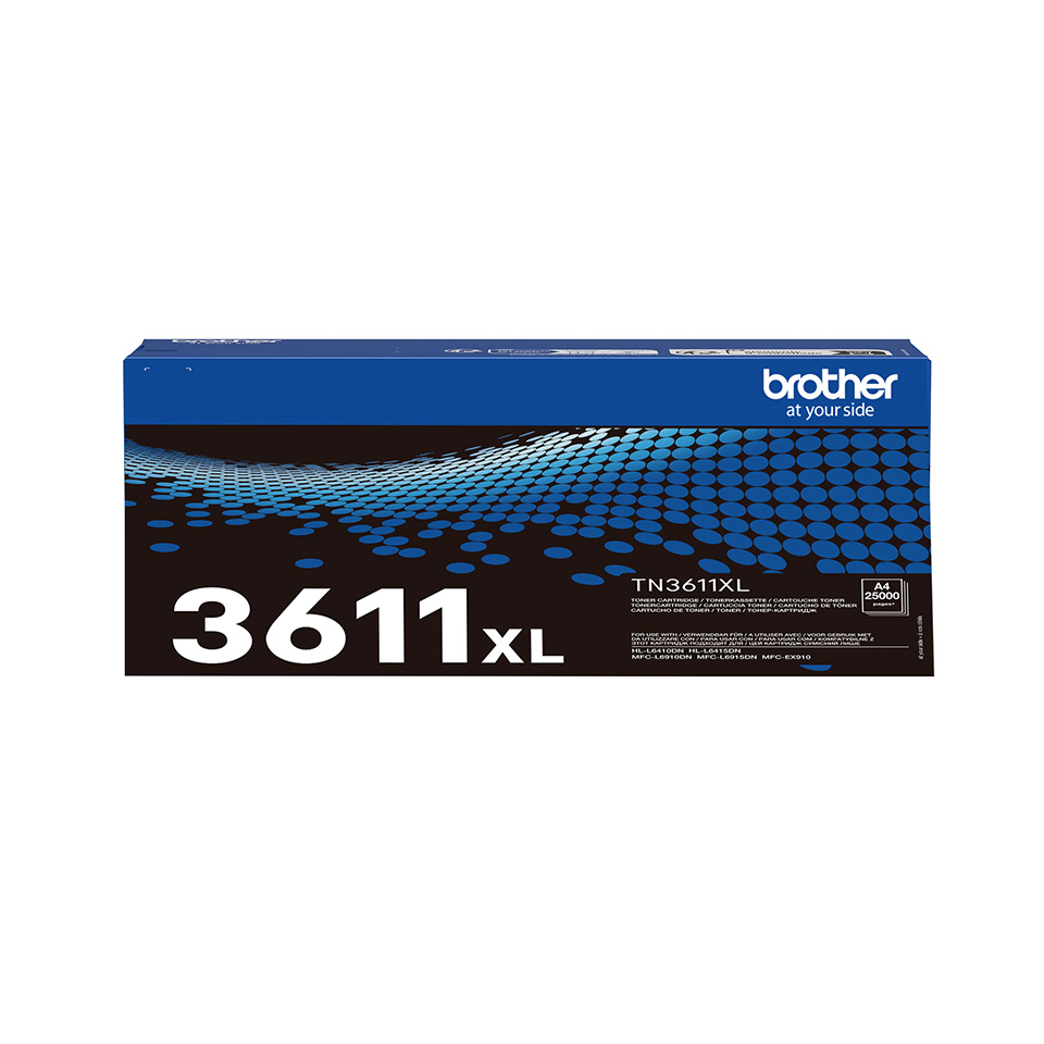 טונר שחור מקורי Brother TN3611XL (25,000 דפים)