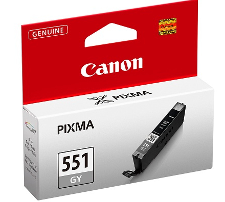 ראש דיו אפור מקורי Canon CLI-551 GY (275 דפים)