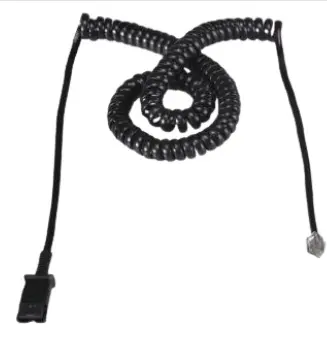 כבל אוזנייה בחיבור RJ9 (חיבור אוזניות לטלפוני IP
תומך AVAYA GRANDSTREAM SNOM YEALINK)


