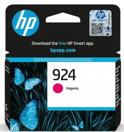 ראש דיו אדום מקורי HP 924M 4K0U4NE (400 דפים)