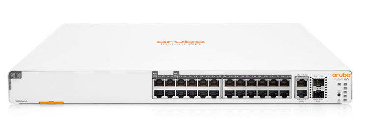 רכזת רשת Aruba InstantOn 1960 24G 20p CL4 4p CL6 PoE 370W 2XGT 2SFP+ JL807A