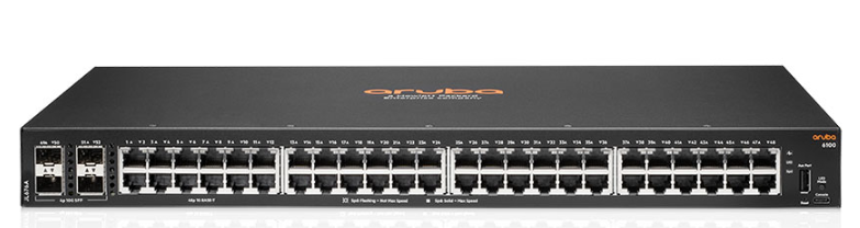 רכזת רשת/ממתג HPE Aruba 6100 48G 4SFP+ Switch JL676A