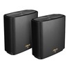 נתב ASUS ZenWiFi XT8 Wifi6 Router Black 2*Pack