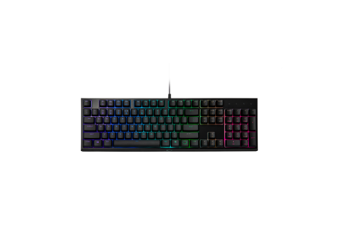 מקלדת מחשב גיימינג COOLERMASTER MK110 BLACK RGB