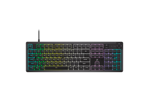 מקלדת גיימינג מכאנית CORSAIR K55 CORE RGB