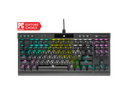 מקלדת גיימינג מכנית CORSAIR K70 RGB TKL CHAMPION — CHERRY MX RED