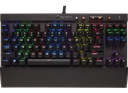 מקלדת גיימינג מכנית CORSAIR K65 LUX RGB COMPACT - CHERRY MX RGB RED