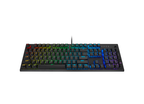 מקלדת גיימינג מכנית CORSAIR K60 RGB PRO LOW PROFILE