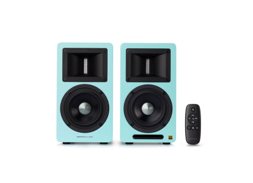 רמקולים בצבע טורקיז AIRPULSE A80 2.0 100W BLUETOOTH