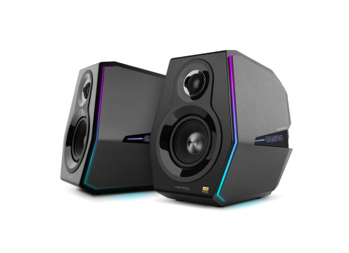 רמקולים לגיימינג 2.0 EDIFIER G5000 88W RGB צבע שחור