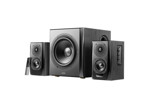 מערכת רמקולים 2.1 עם סאבוופר EDIFIER S351DB 150W BLUETOOTH צבע שחור
