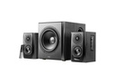 מערכת רמקולים 2.1 עם סאבוופר EDIFIER S351DB 150W BLUETOOTH צבע שחור