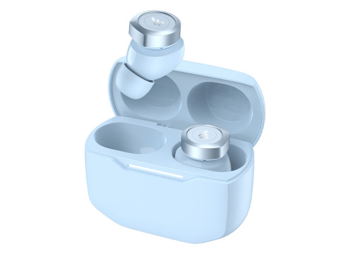 אוזניות אלחוטיות עם ביטול רעשים אקטיבי EDIFIER W240TN צבע תכלת