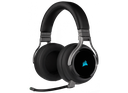 אוזניות גיימינג אלחוטי CORSAIR VIRTUOSO RGB WIRELESS HIGH-FIDELITY — CARBON