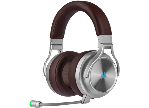 אוזניות גיימינג אלחוטי CORSAIR VIRTUOSO RGB WIRELESS SE HIGH-FIDELITY — ESPRESSO