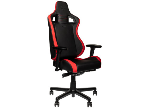 כיסא גיימינג NOBLECHAIRS EPIC COMPACT BLACK/CARBON/RED בצבע שחור/קרבון/אדום