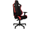 כיסא גיימינג NOBLECHAIRS EPIC COMPACT BLACK/CARBON/RED בצבע שחור/קרבון/אדום