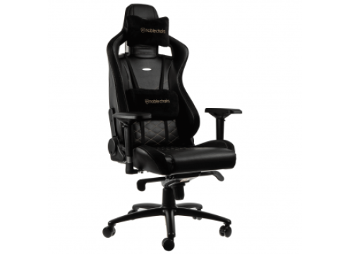 כיסא גיימיניג NOBLECHAIRS EPIC BLACK/GOLD בצבע שחור/זהב