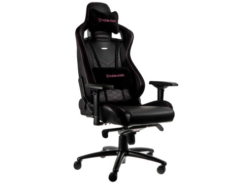 כיסא גיימיניג NOBLECHAIRS EPIC BLACK/PINK בצבע שחור/ורוד