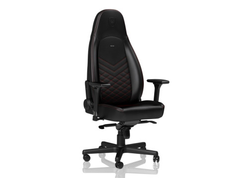 כיסא גיימינג NOBLECHAIRS ICON BLACK/RED בצבע שחור/אדום
