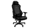 כיסא גיימינג NOBLECHAIRS HERO BLACK/PLATINUM WHITE בצבע שחור/ לבן פלטיניום NBL-HRO-PU-BPW