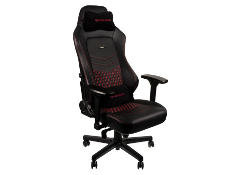 כיסא גיימינג NOBLECHAIRS HERO BLACK/RED בצבע שחור/אדום