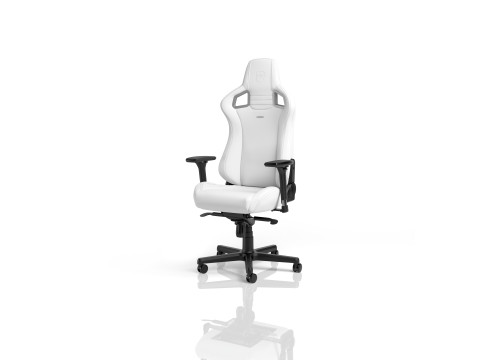 כיסא גיימינג NOBLECHAIRS EPIC WHITE EDITION בצבע לבן