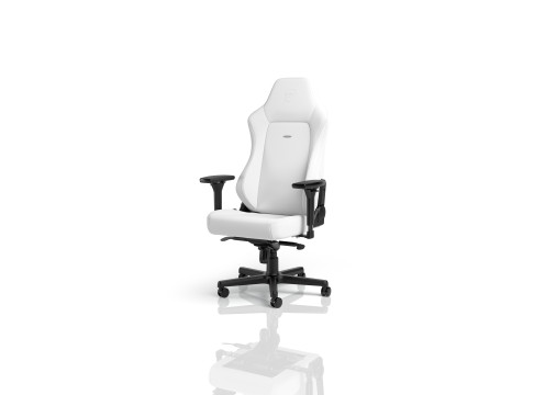 כיסא גיימינג NOBLECHAIRS HERO WHITE EDITION בצבע לבן